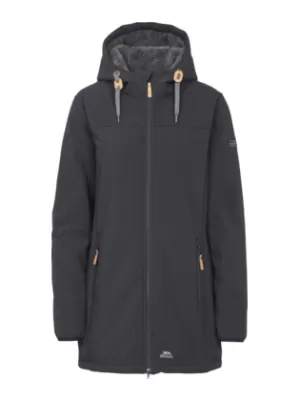 Softshell-Mantel für Damen TRESPASS KRISTEN SCHWARZ