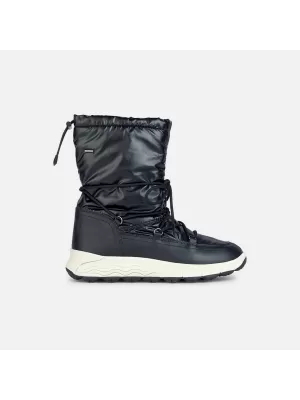 Damen-Stiefeletten GEOX SPHERICA 4X4 B ABX G011646 SCHWARZ