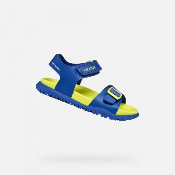  Sandalen für Jungen GEOX GHITA J35HMA000BCCK42H BLAU 