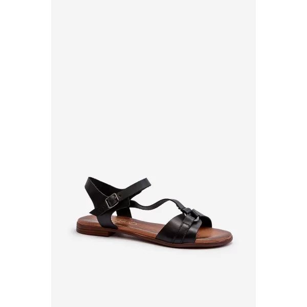  Damensandalen ZAZOO 40182 SCHWARZ 