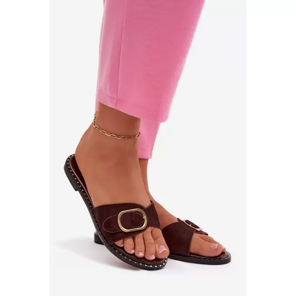  Damenhausschuhe BOTO SELIVELLE 41578 BRAUN 