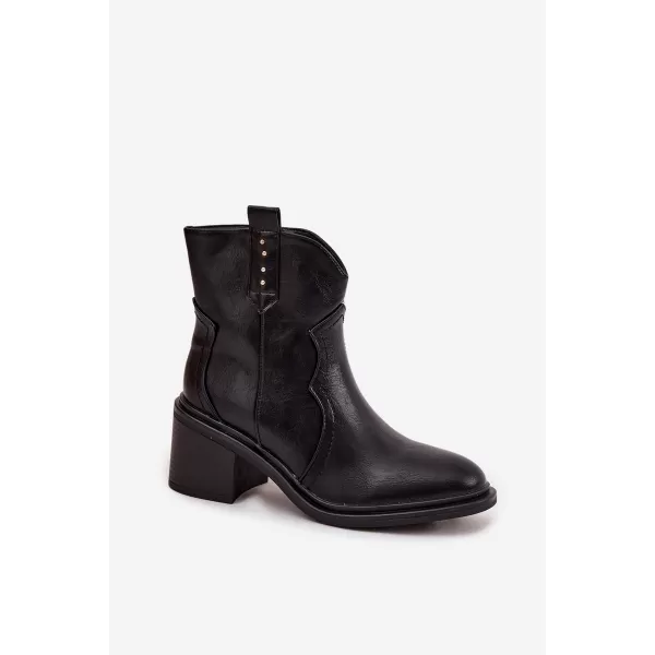  Damenschuhe mit Absatz BOTO IVERLY 40565 SCHWARZ 