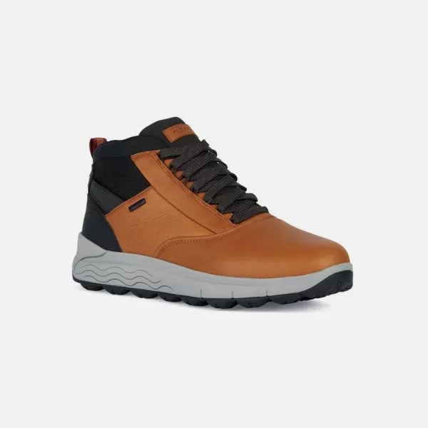  Herren-Stiefeletten GEOX SPHERICA 4X4 B ABX G011668 BRAUN 
