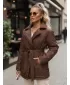 Damenjacke DSTREET TY5586 BRAUN