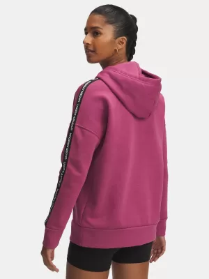 Damen-Sweatshirt UNDER ARMOUR ICON FLEECE TAPED HDY 6003708-659 ROT