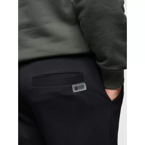  Herren-Jogginghose OMBRE OM-PASK-0280 SCHWARZ 