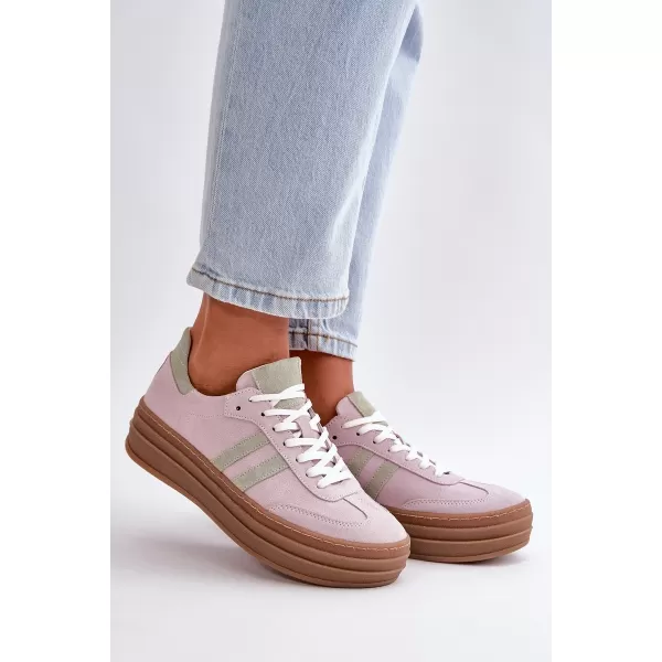  Damen-Sneaker ZAZOO N1068S4 LILA 