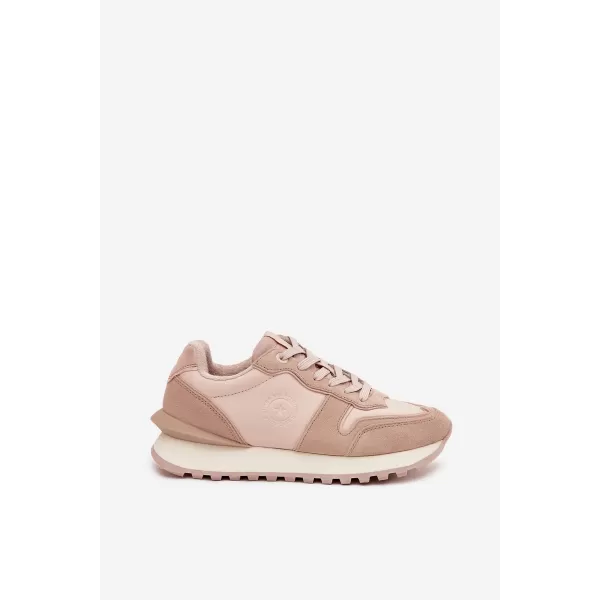  Damen-Sneaker BIG STAR OO274521 BEIGE Big Star Shoes 