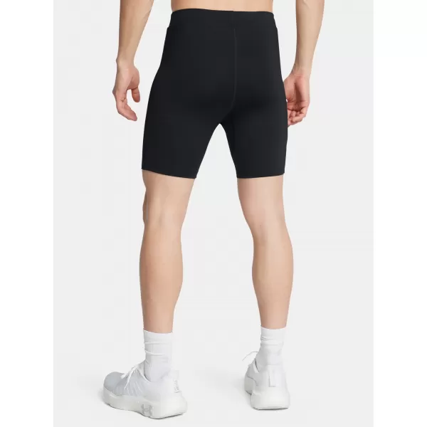  Herren-Leggings UNDER ARMOUR UA LAUNCH HALF TIGHTS 1387011-001 SCHWARZ 