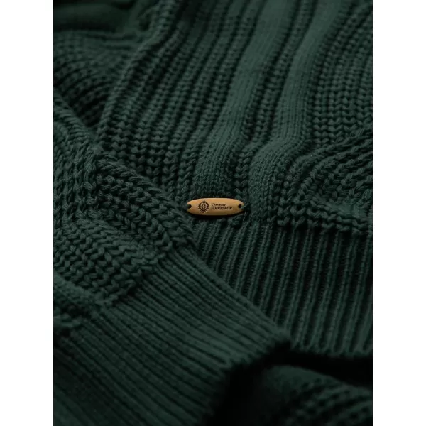  Herrenpullover OMBRE OM-SWSW-0151 GRÜN 