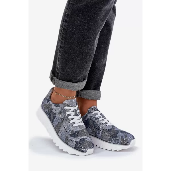  Damenschuhe D&A LR51-635 BLAU 