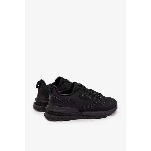  Herrenschuhe BIG STAR SS174411 SCHWARZ Big Star Shoes 