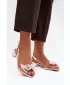 Damensandalen D&A MR52-229 SILBER