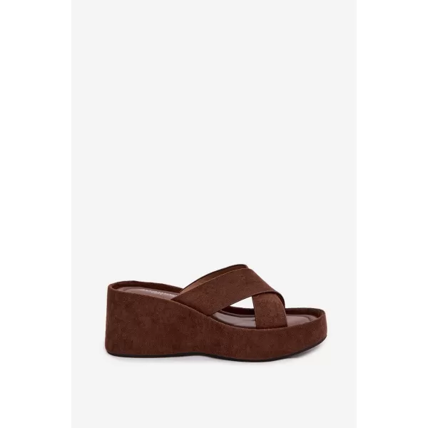  Damenhausschuhe BOTO CALORINE 41357 BRAUN 