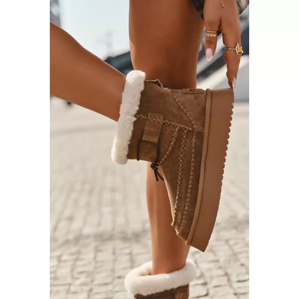  Damenschuhe BIG STAR SS274373 BRAUN/BEIGE Big Star Shoes 