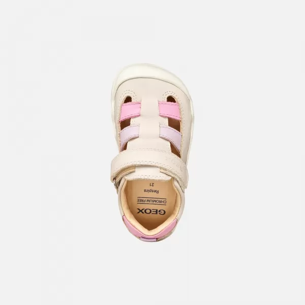  Mädchen-Sneaker GEOX STEPPIEUP B5563A000CLC0175 ROSA 