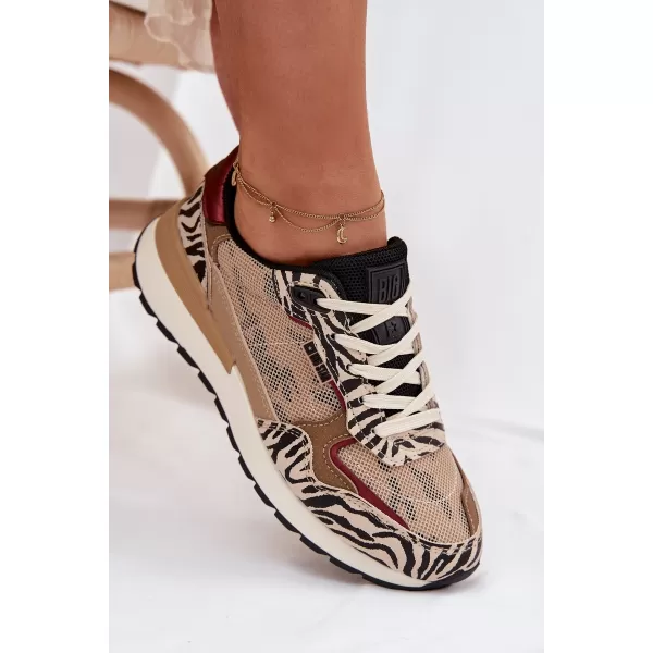  Damen-Sneaker BIG STAR TT274333 SCHWARZ Big Star Shoes 
