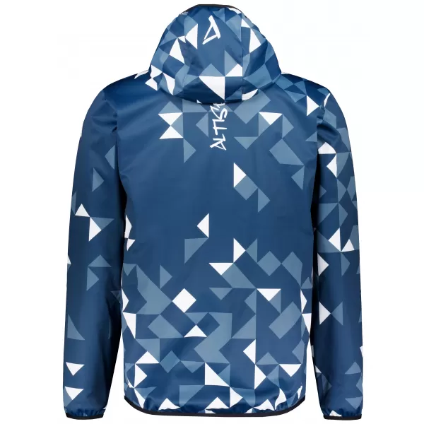  Premium-Softshelljacke für Herren ALTISPORT VOJ/ALM108JACK01 MARINEBLAU/WEIß 
