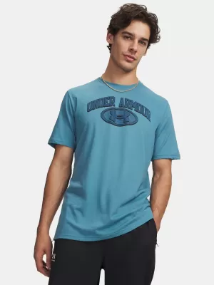 Herren-T-Shirt UNDER ARMOUR UA M WM LOCKER TAG SS 6012778-466 BLAU