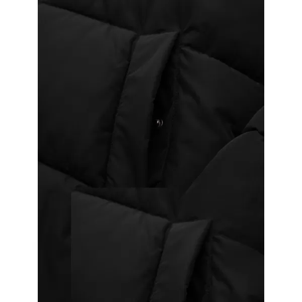  Herren-Winterjacke OMBRE OM-JALJ-0309 SCHWARZ 