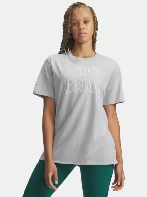 Damen-T-Shirt UNDER ARMOUR RIVAL OS CAMPUS TEE 6007883-012 GRAU