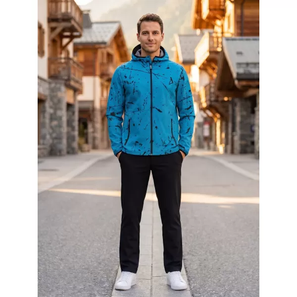 Premium-Softshelljacke für Herren ALTISPORT VOJ/ALM034JACK01 SMARAGD 