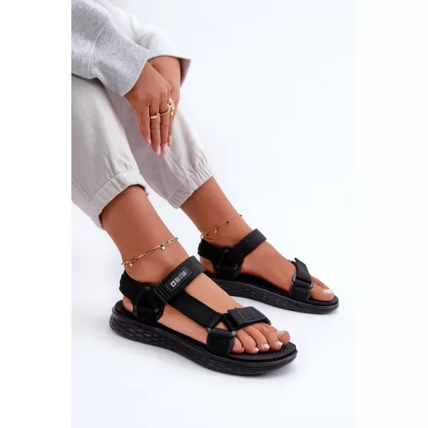  Damensandalen BIG STAR FF274A600 SCHWARZ Big Star Shoes 