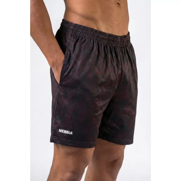  Trainingsshorts POWER 902 DARK BROWN CAMO Nebbia 
