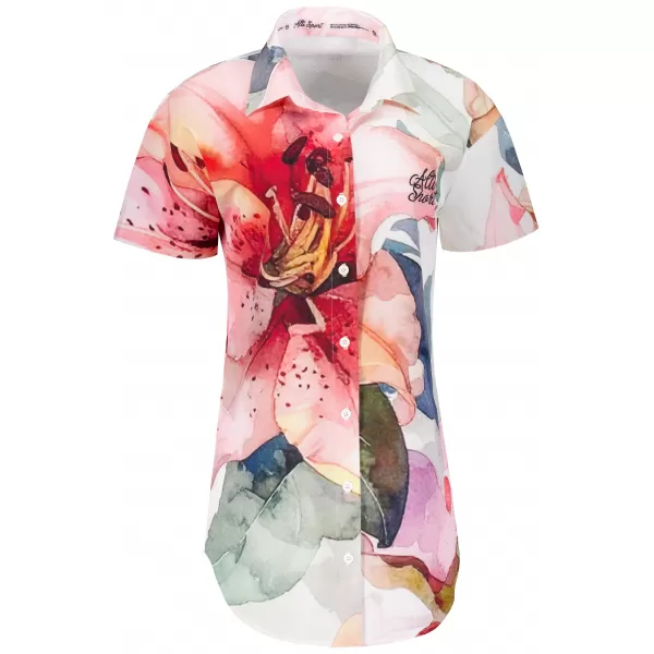  Premium-Shirt für Damen ALTISPORT VOJ/ALW117KOS01 LILIENLICHT 