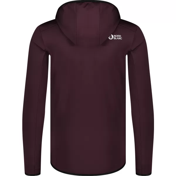  Powerfleece-Sweatshirt für Herren NORDBLANC BRACKEN NBWFM8286 BRAUN 