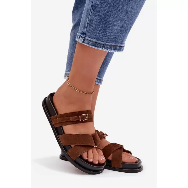  Damenhausschuhe BOTO SELORINA 41608 BRAUN 