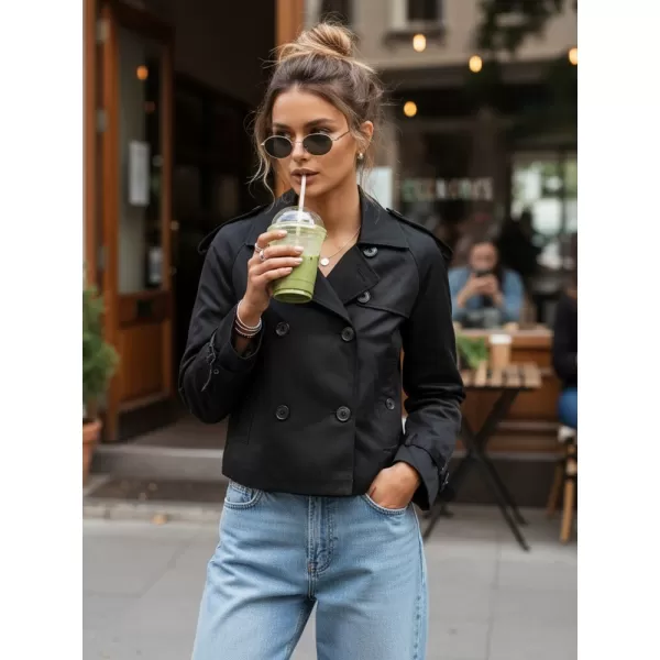  Damenmantel DSTREET NY0770 SCHWARZ 