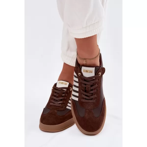  Damen-Sneaker BIG STAR TT274715 SCHWARZ Big Star Shoes 