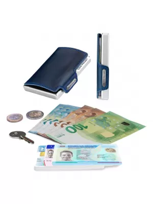 Geldbörse MONDRAGHI ELEGANCE PLUS BLAU