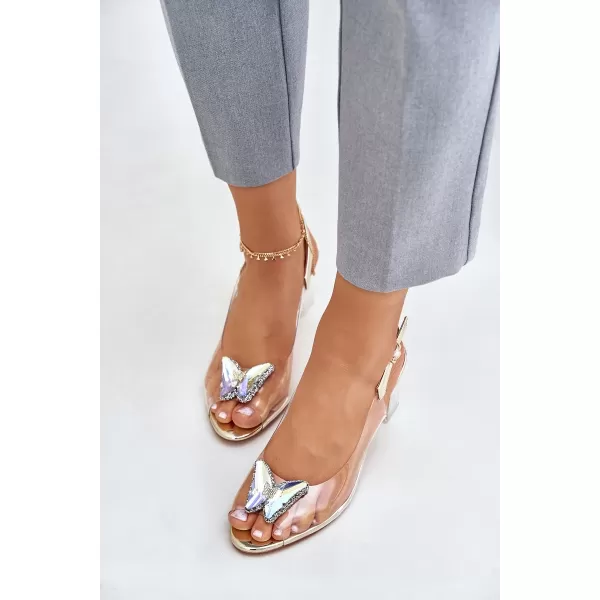  Damensandalen D&A MR42-326 GOLD 