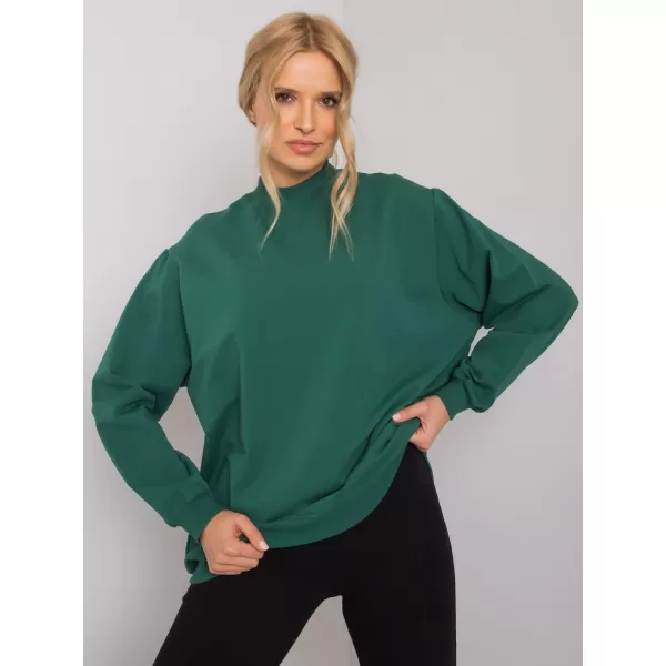 Damen-Sweatshirt BASIC FEEL GOOD RV-BL-5185.90P DUNKELGRÜN 