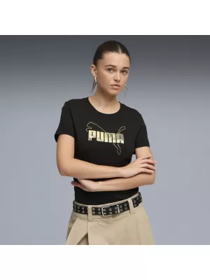 Damen-T-Shirt PUMA ESS LOGO LAB TEE 691824_01 PUMA SCHWARZ