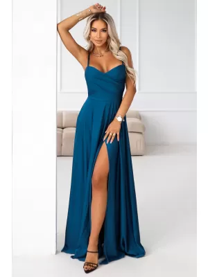 Kleid NUMOCO 646-2 TÜRKIS