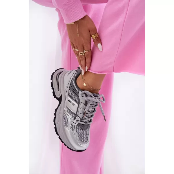  Damen-Sneaker BIG STAR RR274A193 GRAU Big Star Shoes 