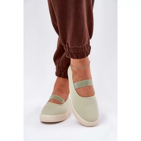  Damen-Sneaker BIG STAR NN274604 GRÜN Big Star Shoes 
