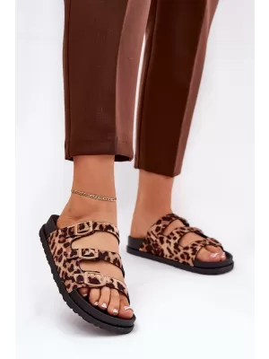 Damenhausschuhe BOTO ULIRI 36081 LEOPARD