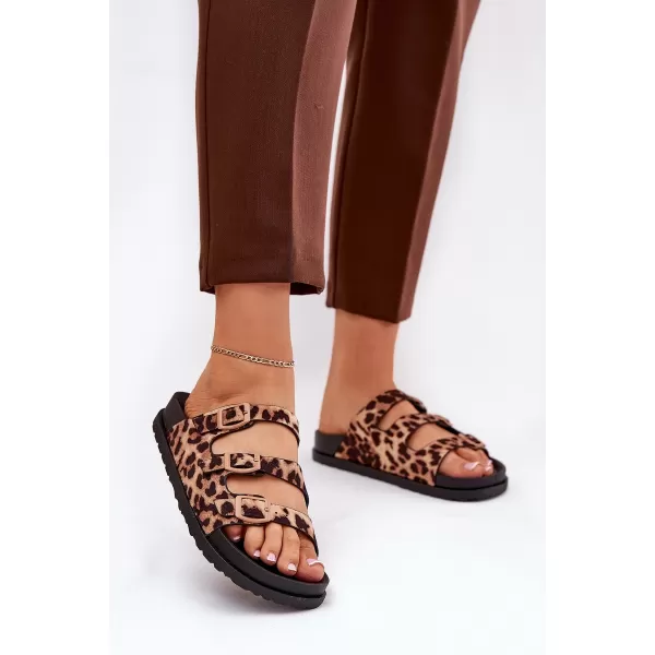  Damenhausschuhe BOTO ULIRI 36081 LEOPARD 