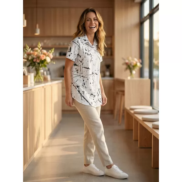  Premium-Shirt für Damen ALTISPORT VOJ/ALW034KOS01 WEIß 