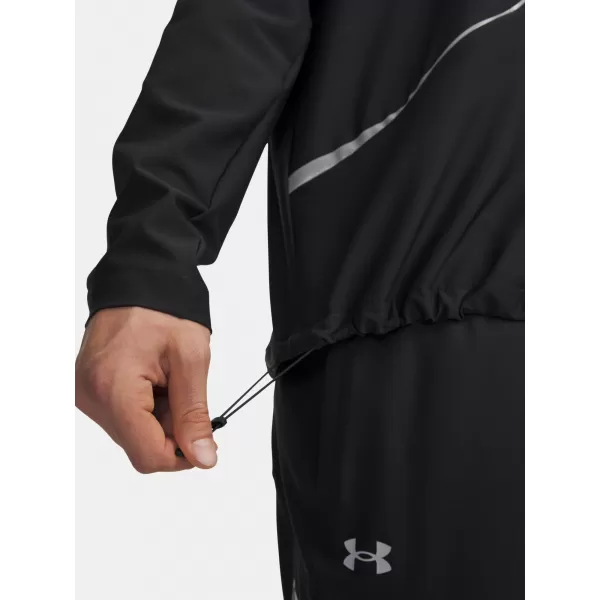  Herrenjacke UNDER ARMOUR UA UNSTOPPABLE WOVEN JACKET SCHWARZ 