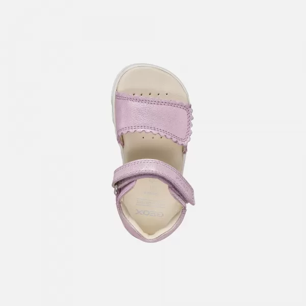  Sandalen für Mädchen GEOX SANDAL STEPPIEUP B656QB000CRC8020 ROSA 