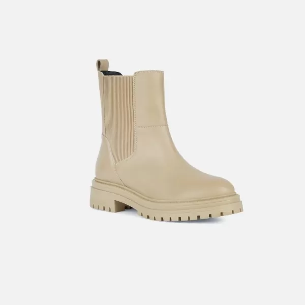  Damen-Stiefeletten GEOX IRIDEA G008034 BEIGE 