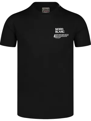 Herren-T-Shirt NORDBLANC NOTHINGNESS NBSMT8150 SCHWARZ