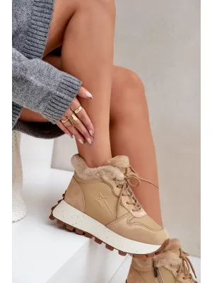 Damenschuhe BIG STAR OO274A330 BEIGE Big Star Shoes