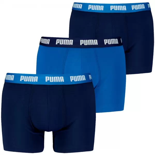 Herren-Boxershorts PUMA MEN EVERYDAY BOXER 3P 938327-04 BLAUE KOMBINATION 