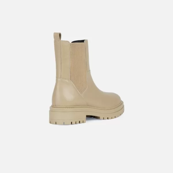  Damen-Stiefeletten GEOX IRIDEA G008034 BEIGE 